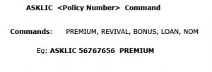 LIC Policy Status Mobile