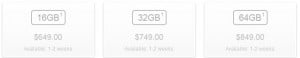 unlocked iPhone 4S pricing